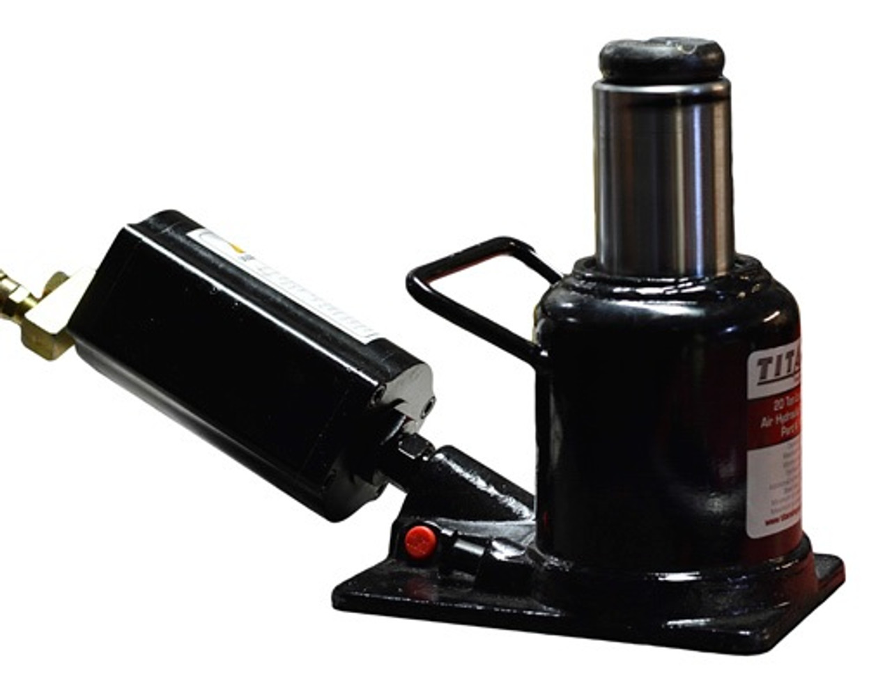 AME 14461 20 Ton Capacity Low Profile Air/Hydraulic Bottle Jack Mile-X  Equipment