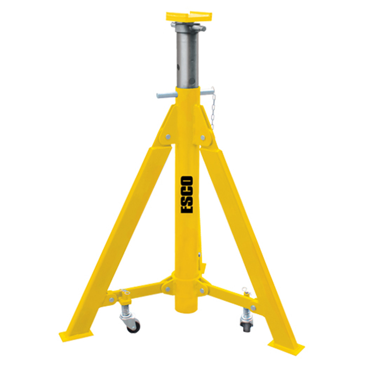 ESCO 10493 Heavy Duty 9 Ton High-Lift Foldable Tripod Jack Stand - Tire  Supply Network