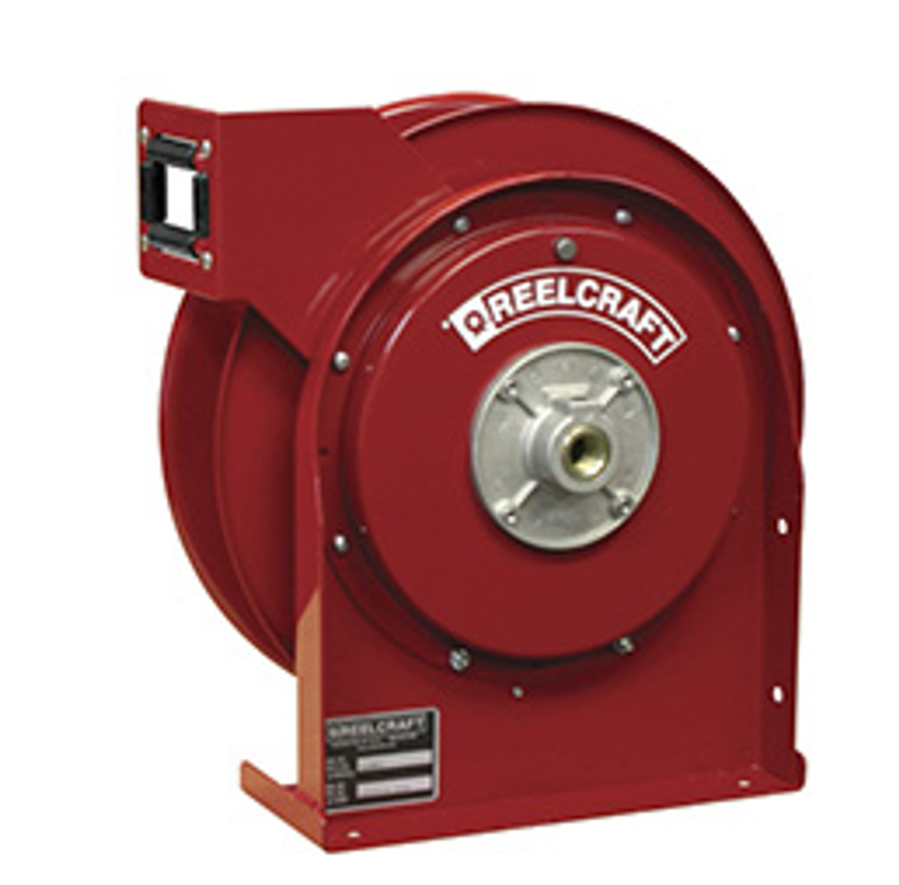 Reelcraft - Hose Reel with Hose: 3/8″ ID Hose x 20', Spring