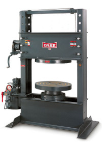 Dake 33-493 150 Ton Electric Powered Hydraulic Forklift Tire Press