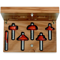 CMT 800.504.11 6 PIECE PROFILE ROUTER BIT SET