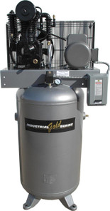 Industrial Gold CI521E80V-P Platinum Series 5 HP 1 Phase Vertical Tank Air Compressor