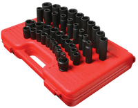 Sunex Tools 2668 1/2 Dr Master SAE Impact Socket Set