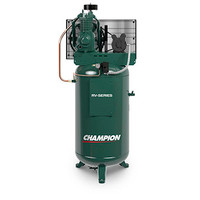 Champion VRV10-12 10 HP 3 Ph, RPM 1800, Vert 120 Gal Tank Air Compressor