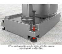 JET 690536 JTM-949EVS Mill With DP700 DRO, Air Power Drawbar and X-Axis Powerfeed