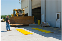 AME 15345 Dozer Track Floor Protection Mat | IN USE