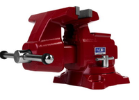 Wilton 28816 Utilty HD Bench Vise 8" Jaw Width, 8-1/2" Jaw Opening, 360° Swivel Base