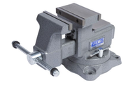 Wilton 4550R Reversible Bench Vise 5-1/2 Jaw Width with 360° Swivel Base