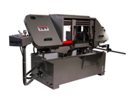 Jet 424475 HBS-1220MSAH, 12" x 20" Semi-Automatic Mitering Variable Speed Bandsaw with Hydraulic Vise