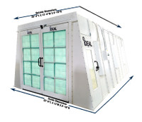 Tuxedo PSB-AFCF23B-AK AF Cross Flow Paint Spray Booth