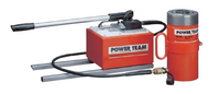 Power Team RPS556A Alum Series 55-ton Cylinder & Pump Set 6.13" Stroke