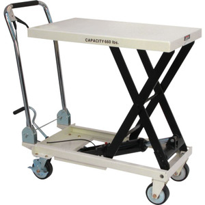 Jet 140777 SLT-660F, Folding Handle, Quick-Lift Pump, 660-lb. Capacity Cart