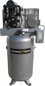 Industrial Gold CI523E80V-P Platinum Series 5 HP 3 Phase Vertical Tank Air Compressor