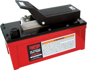 Norco 910130A 10,000 P.S.I. Air/Hydr Foot Pump