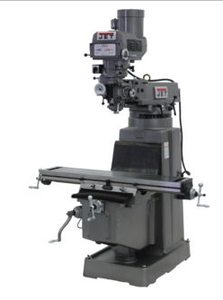 JET 690117 JTM-1050 Mill with ACU-RITE 200S DRO and X-Axis Powerfeed, 3HP, 3Ph