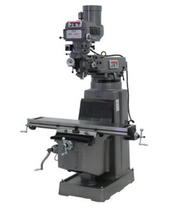 JET 690256 JTM-1050 Mill with 3 Axis ACU-RITE 200S DRO (Knee) and X and Y-Axis Powerfeed, 3HP, 3Ph