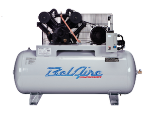 BelAire 6312HE4 10HP, 460V 3Ph, 120Gal Iron Series Piston Compressors