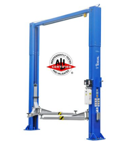 Tuxedo TP12KSC-DX 12,000 LB. Heavy-Duty Two Post Lift With Direct Drive Cylinders