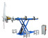 Tuxedo FR-55 Scissor Frame Rack Machine | Raised Position | Portable Console NOT Included