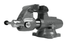 Wilton 28832 Machinist 5” Jaw Round Channel Vise with Swivel Base