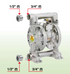 Raasm 3CA/16111NHH-55 Diaphragm Pump