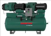 Champion LV04PDRHS-12 5 HP 120 Gal, Duplex, Horizontal Tank