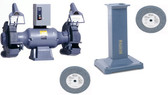 BALDOR 1215W 12" GRINDER WITH GA20 PEDESTAL AND WHEELS PACKAGE