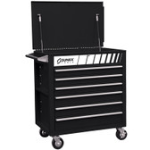 Sunex 8057BK Black Service Cart