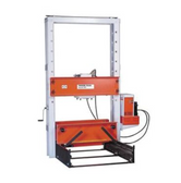 Power Team RB8013S 80-ton Double-Acting H-Frame Roll-Bed Floor Press