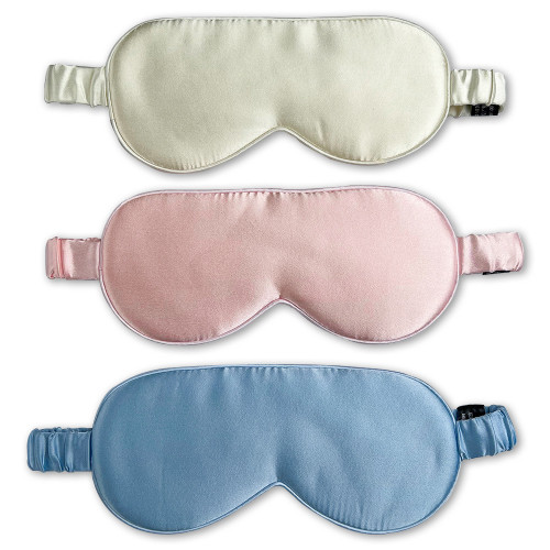 Mulberry Silk Sleep Mask with Adjustable Strap product image