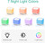 40-Sound Bluetooth White Noise Machine with 7-Colour Night Light