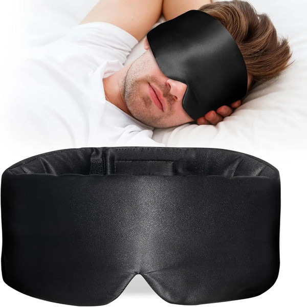 Extra-Wide Contoured Blackout Sleep Mask product image