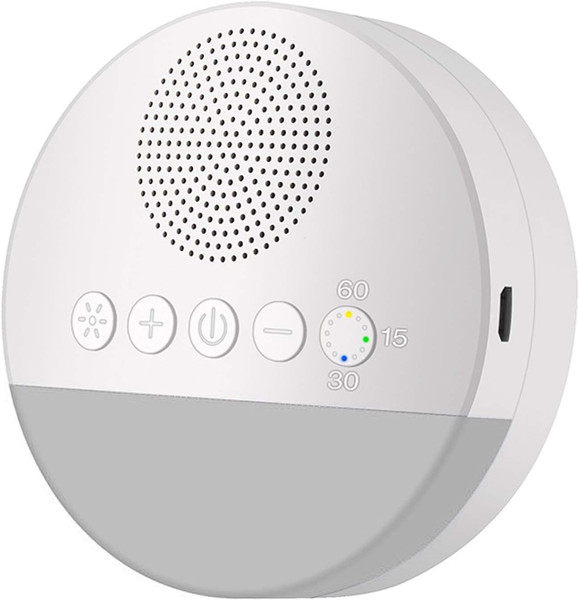 20-Sound Rechargeable Baby White Noise Machine with Night Light