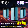 Dinner Lady Disposable | 50K Puffs - Buy 1 Get 1 Free