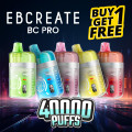 EBCREATE BC Pro Disposable | 40K Puffs - Buy 1 Get 1 Free