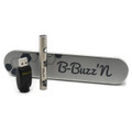 B-Buzz'n 510 Theard Vape Pen-Silver Parts
