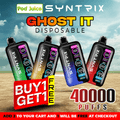 POD JUICE SYNTRIX Ghost It Disposable | 40K Puffs - Buy 1 Get 1 Free