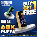 Dinner Lady Galax Disposable | 60K Puffs - Buy 1 Get 1 Free