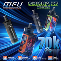 MFU SHISHA X5 Hookah Disposable 70K Puffs