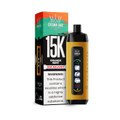 Al Fakher Crown Bar Ice Adjust 15K Puff Disposable Orange Mint