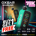 Oxbar Maglink Nixodine Kit Disposable | 75K Puffs - Buy 1 Get 1 Free