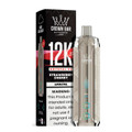 Al Fakher Crown Bar Crystal V2 12K Puff Disposable-Strawberry Cherry