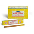 Satya Nag Champa Incense 15G X 12PK Seven Chakra
