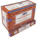 Satya Nag Champa Incense 15G X 12PK Dark Cinnamon
