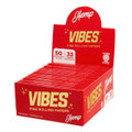 VIBES PAPERS 50P KING SIZE HEMP RED