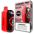 MIA Legend Pro 50K Puff Disposable WHITE PEACH RASPBERRY