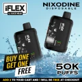 Juice Head IFlex Nixodine Disposable | 50K Puffs - Buy 1 Get 1 Free