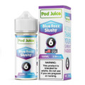 Pod Juice Blue Razz Slushy Nixodine 100ML E-Juice 6 MG