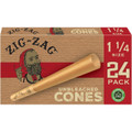 Zig Zag 1-14 Cones 1PK-24CT Unbleached