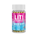 LIT THC Diamond Exotic Prerolls Joint Jar 1G-5CT VIce CIty Sativa